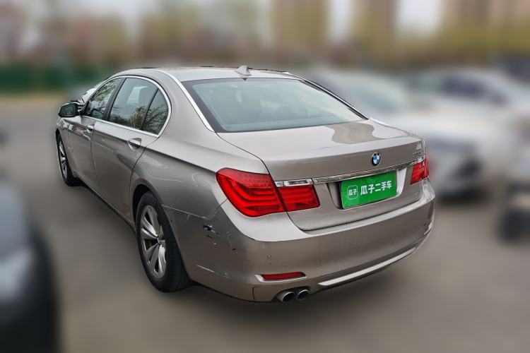Used BMW 7 Series 2011 730Li Elegant Model Rear Left 45 Deg