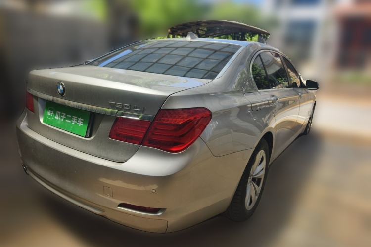 Used BMW 7 Series 2011 730Li Elegant Model Rear Right 45 Deg