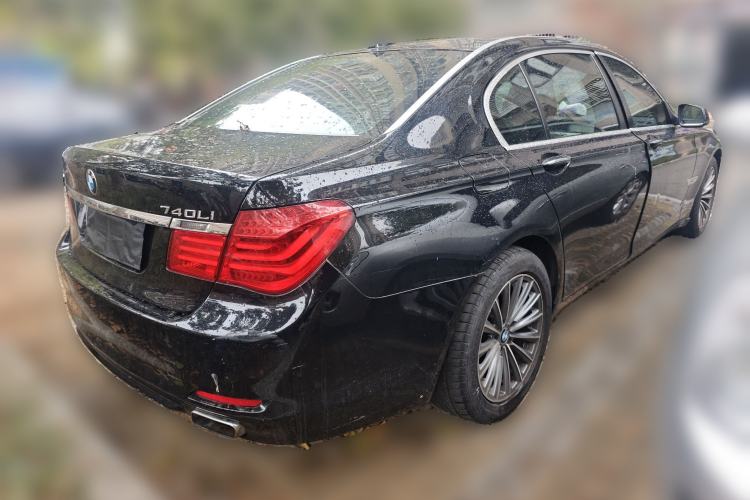 Used BMW 7 Series 2011 730Li Elegant Model Rear Right 45 Deg