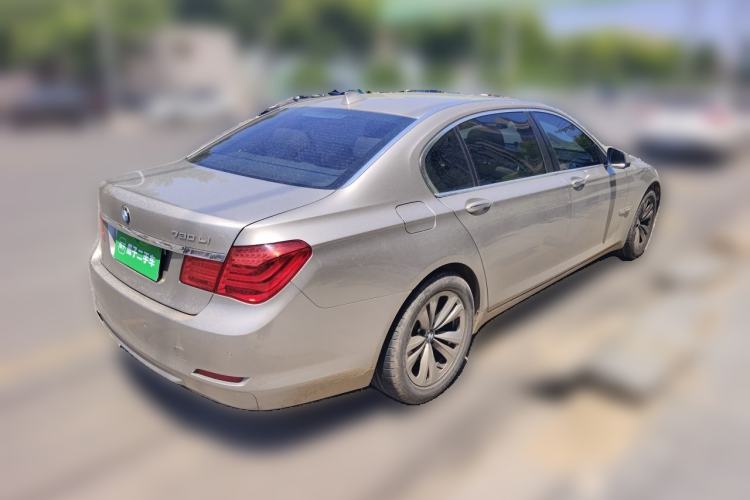 Used BMW 7 Series 2011 730Li Elegant Model Rear Right 45 Deg