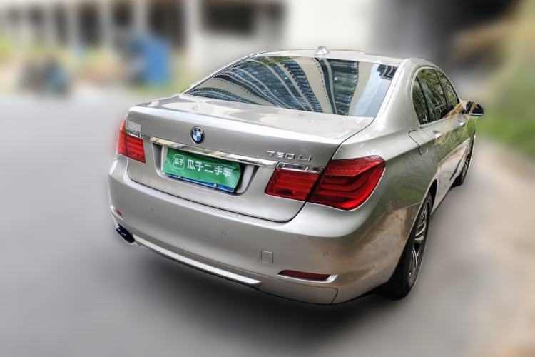 Used BMW 7 Series 2011 730Li Elegant Model Rear Right 45 Deg