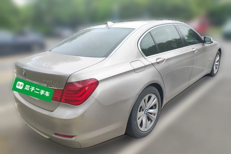 Used BMW 7 Series 2011 730Li Elegant Model Rear Right 45 Deg
