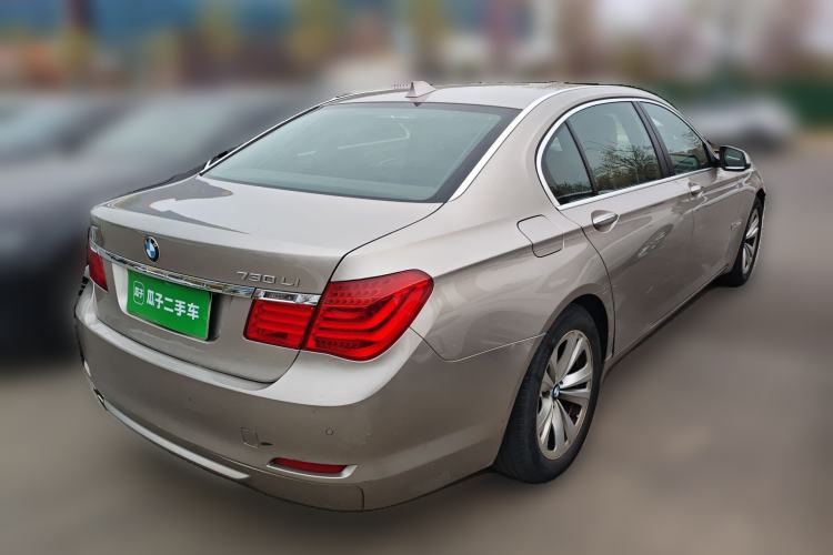 Used BMW 7 Series 2011 730Li Elegant Model Rear Right 45 Deg