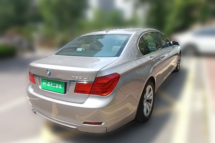 Used BMW 7 Series 2011 730Li Elegant Model Rear Right 45 Deg