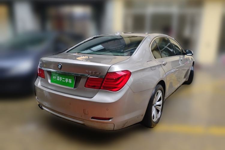 Used BMW 7 Series 2011 730Li Elegant Model Rear Right 45 Deg