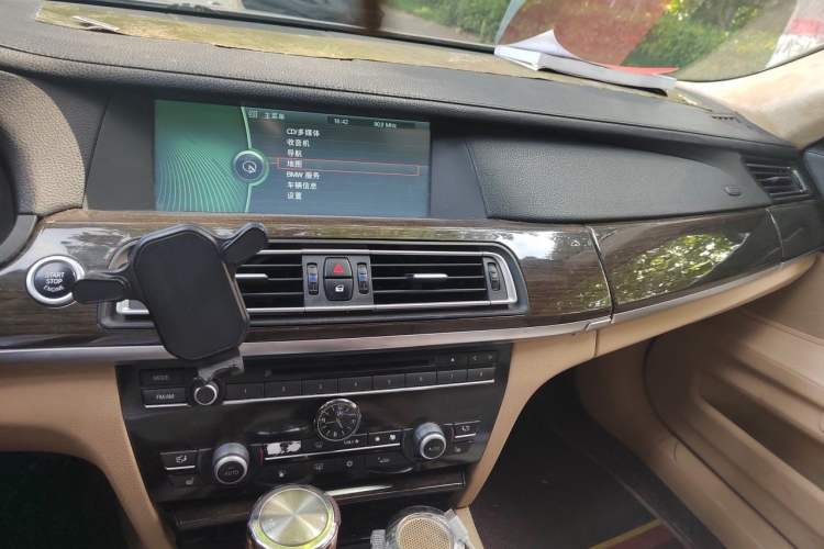Used BMW 7 Series 2011 730Li Elegant Model Audio And AC Panel