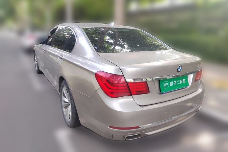 Used BMW 7 Series 2011 730Li Elegant Model Rear Left 45 Deg