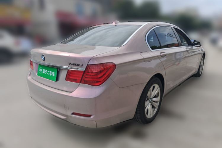 Used BMW 7 Series 2011 730Li Elegant Model Rear Right 45 Deg