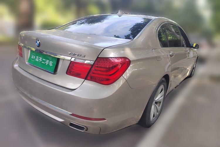 Used BMW 7 Series 2011 730Li Elegant Model Rear Right 45 Deg