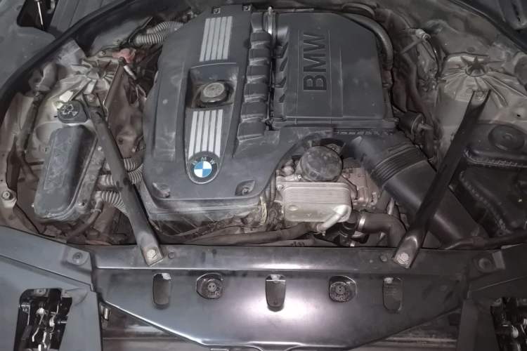 Used BMW 7 Series 2011 740Li Steinway Limited Edition Engine Bay