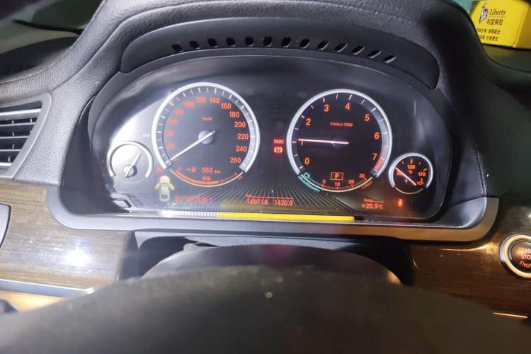 Used BMW 7 Series 2011 730Li Elegant Model Instrument Cluster