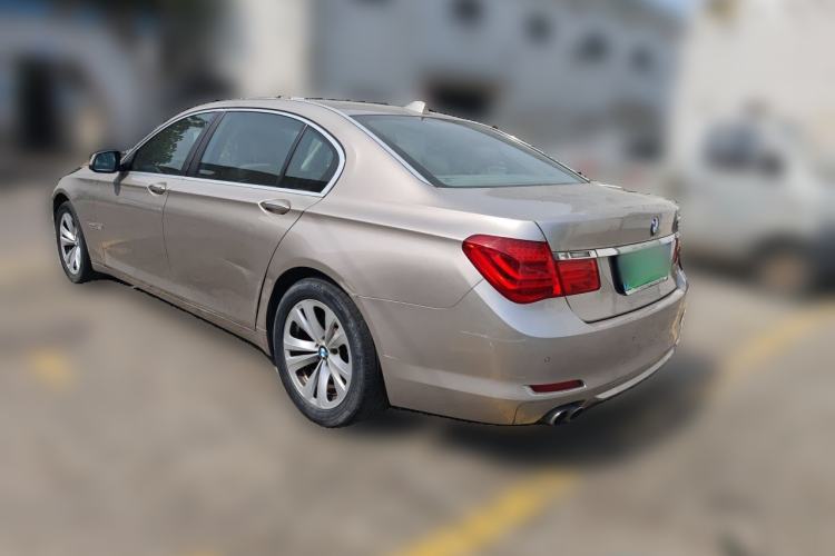 Used BMW 7 Series 2011 730Li Elegant Model Rear Left 45 Deg