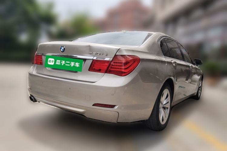 Used BMW 7 Series 2011 730Li Elegant Model Rear Right 45 Deg