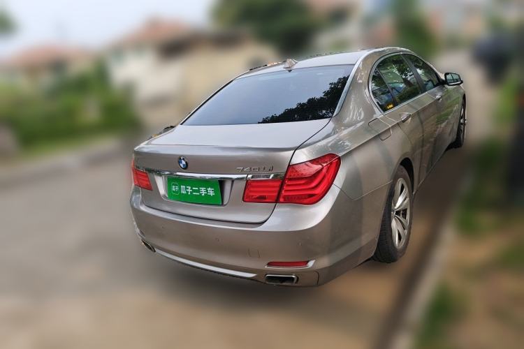 Used BMW 7 Series 2011 730Li Elegant Model Rear Right 45 Deg