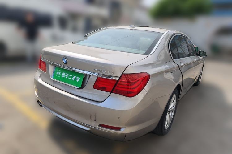 Used BMW 7 Series 2011 730Li Elegant Model Rear Right 45 Deg