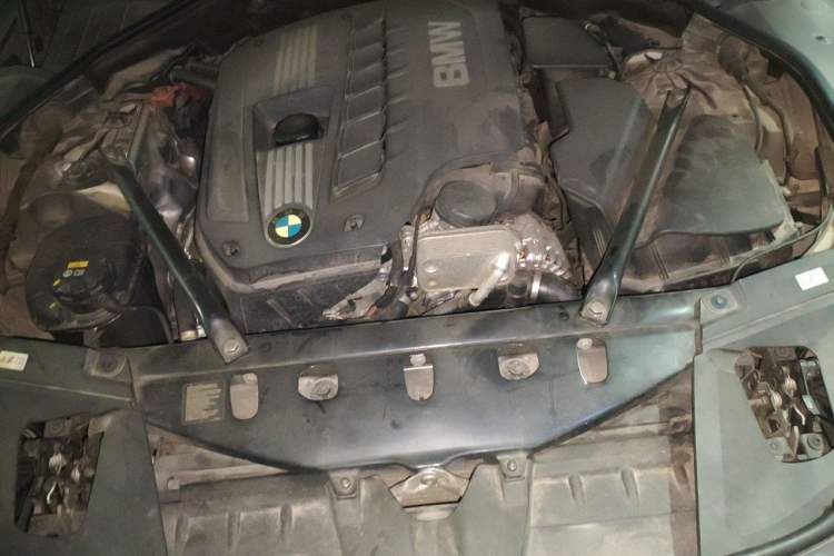 Used BMW 7 Series 2011 730Li Elegant Model Engine Bay