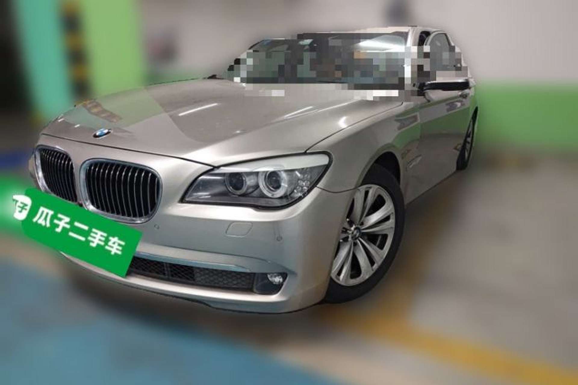 Used BMW 7 Series 2011 730Li Elegant Model Front Left 45 Deg