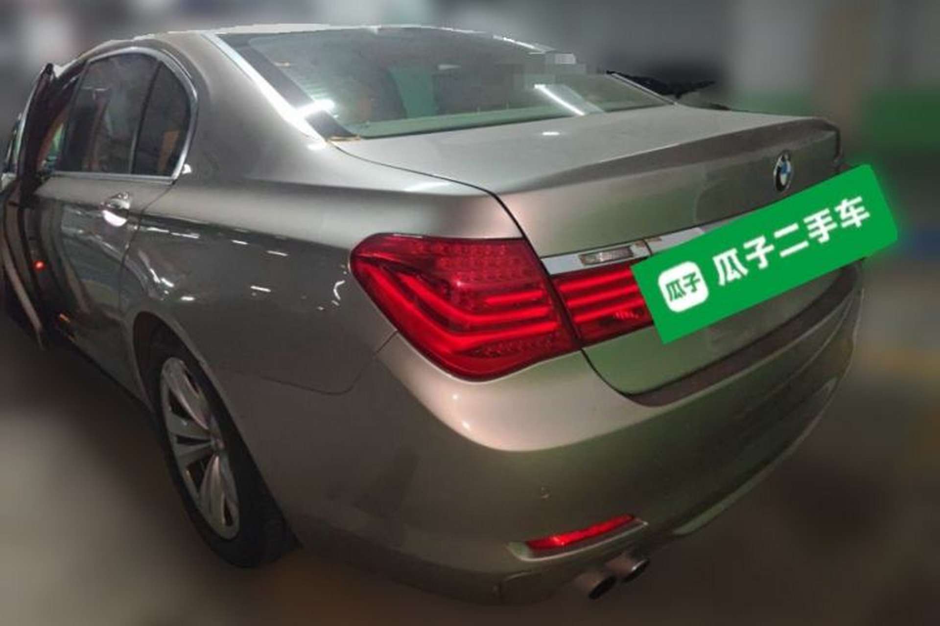 Used BMW 7 Series 2011 730Li Elegant Model Rear Left 45 Deg