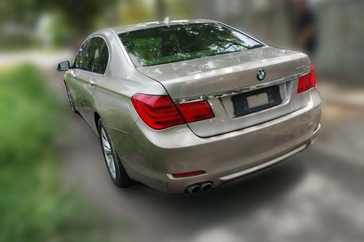 Used BMW 7 Series 2011 730Li Elegant Model Rear Left 45 Deg