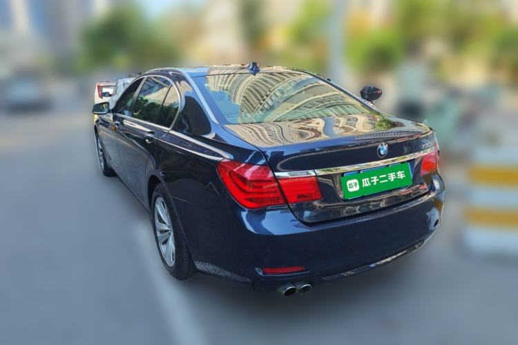 Used BMW 7 Series 2011 730Li Elegant Model Rear Left 45 Deg