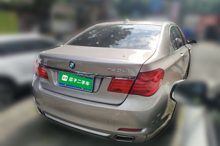 Used BMW 7 Series 2011 730Li Elegant Model Rear Right 45 Deg