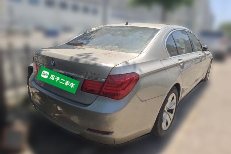 Used BMW 7 Series 2011 730Li Elegant Model Rear Right 45 Deg