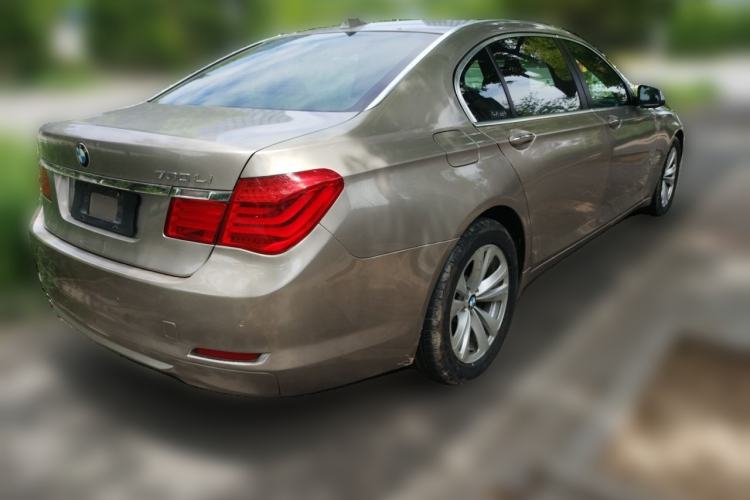 Used BMW 7 Series 2011 730Li Elegant Model Rear Right 45 Deg