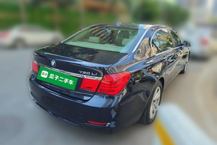 Used BMW 7 Series 2011 730Li Elegant Model Rear Right 45 Deg