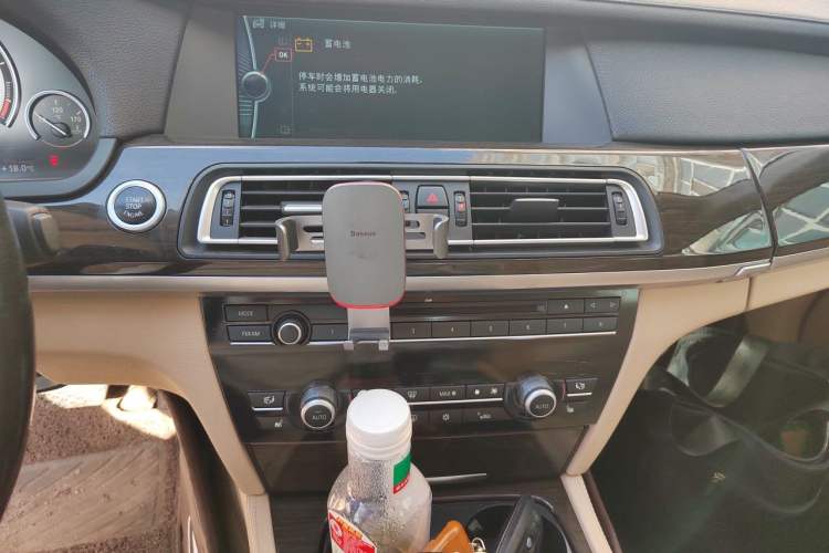 Used BMW 7 Series 2011 730Li Elegant Model Audio And AC Panel