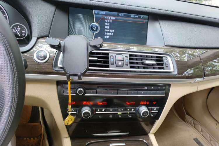 Used BMW 7 Series 2011 730Li Elegant Model Audio And AC Panel
