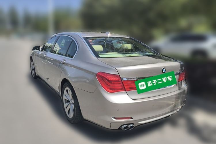 Used BMW 7 Series 2011 730Li Elegant Model Rear Left 45 Deg