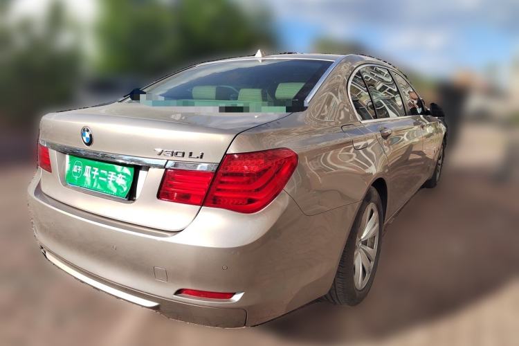 Used BMW 7 Series 2011 730Li Elegant Model Rear Right 45 Deg