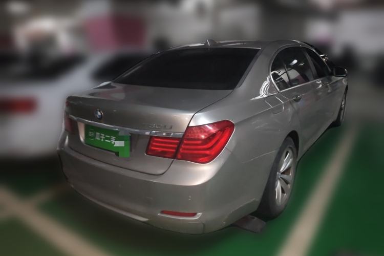 Used BMW 7 Series 2011 730Li Elegant Model Rear Right 45 Deg