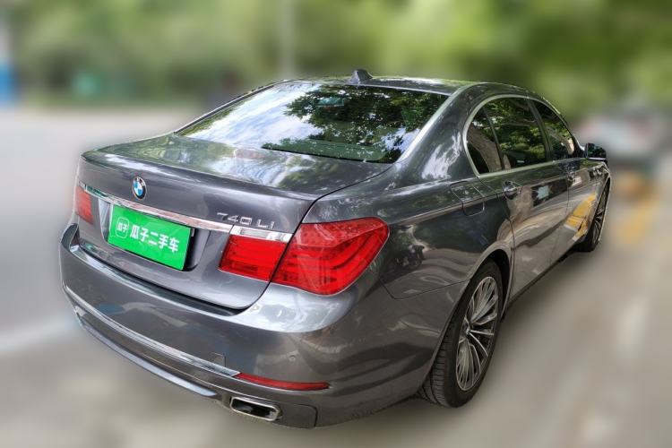 Used BMW 7 Series 2011 730Li Elegant Model Rear Right 45 Deg