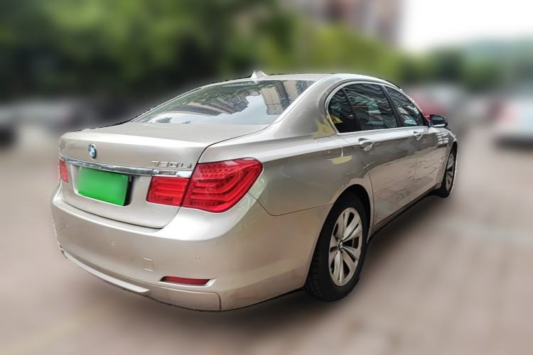 Used BMW 7 Series 2011 730Li Elegant Model Rear Right 45 Deg