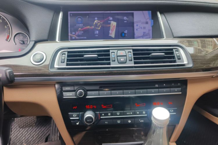 Used BMW 7 Series 2011 730Li Elegant Model Audio And AC Panel