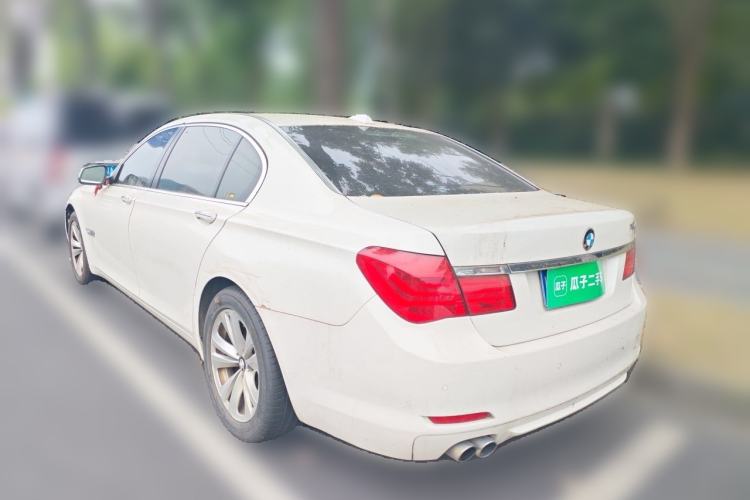 Used BMW 7 Series 2011 730Li Elegant Model Rear Left 45 Deg