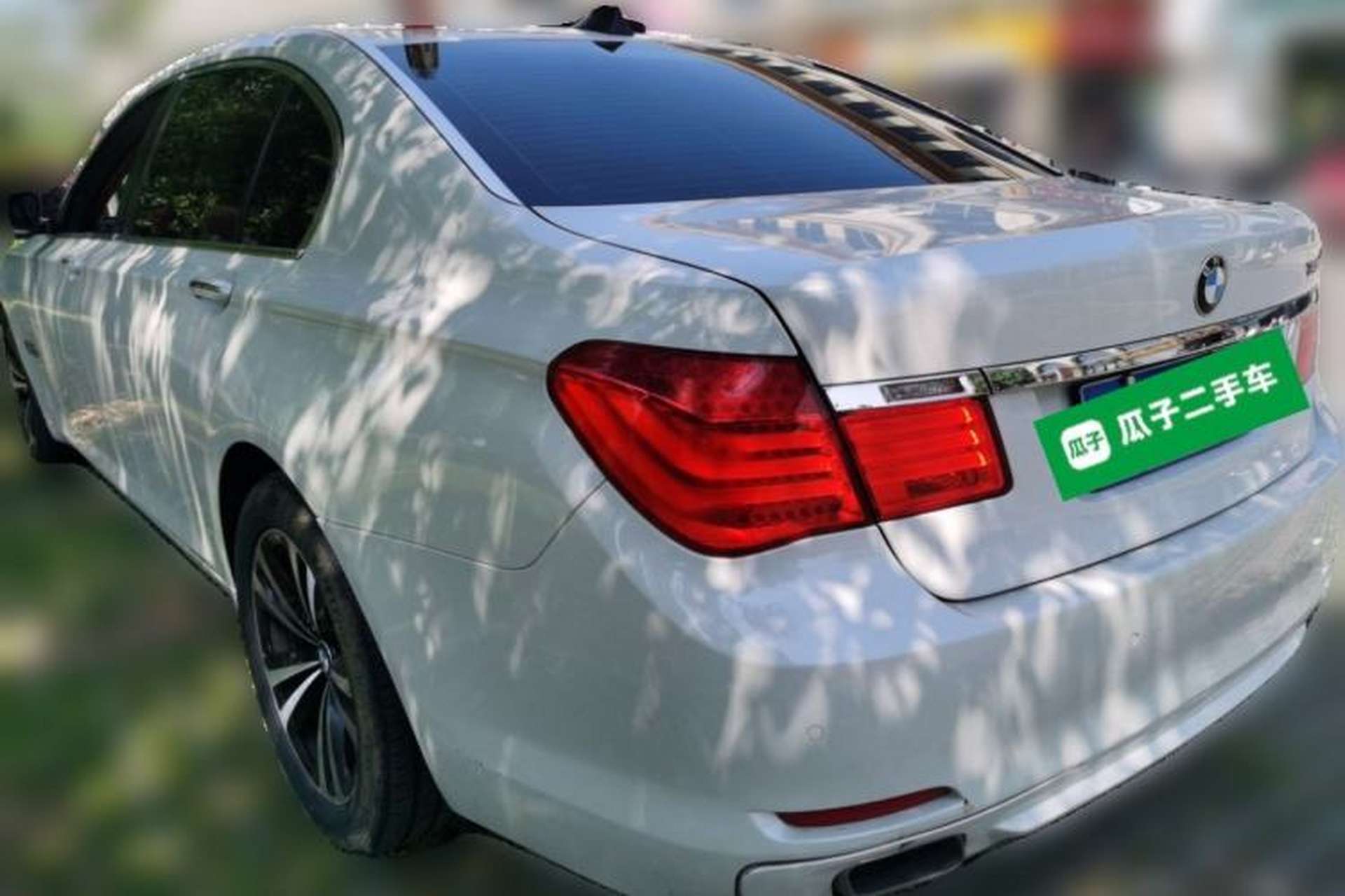 Used BMW 7 Series 2011 730Li Elegant Model Rear Left 45 Deg