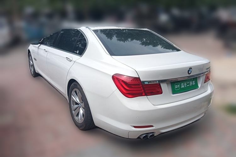 Used BMW 7 Series 2011 730Li Elegant Model Rear Left 45 Deg