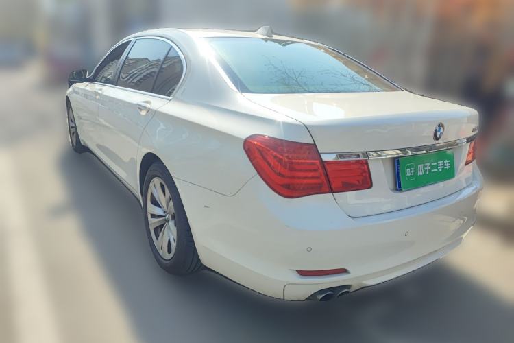 Used BMW 7 Series 2011 730Li Elegant Model Rear Left 45 Deg