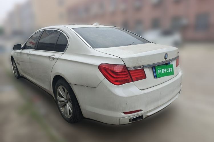 Used BMW 7 Series 2011 730Li Elegant Model Rear Left 45 Deg