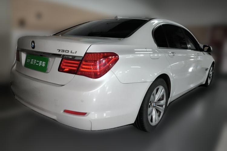Used BMW 7 Series 2011 730Li Elegant Model Rear Right 45 Deg