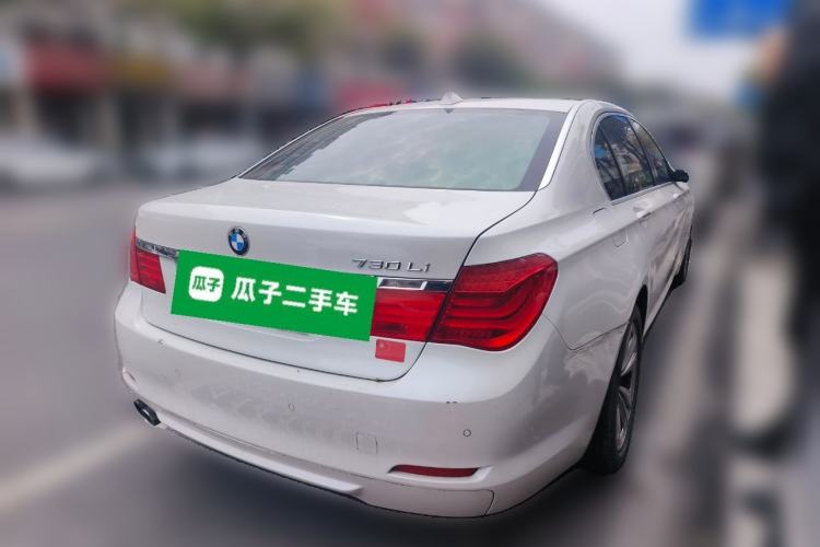 Used BMW 7 Series 2011 730Li Elegant Model Rear Right 45 Deg