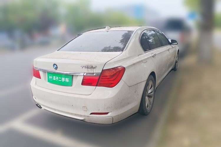 Used BMW 7 Series 2011 730Li Elegant Model Rear Right 45 Deg