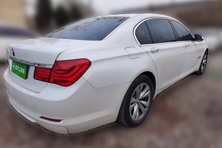 Used BMW 7 Series 2011 730Li Elegant Model Rear Right 45 Deg