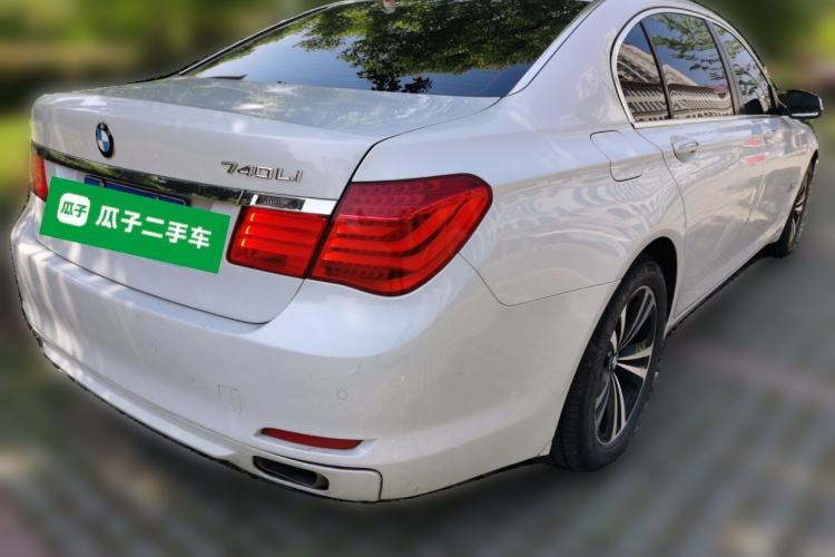 Used BMW 7 Series 2011 730Li Elegant Model Rear Right 45 Deg
