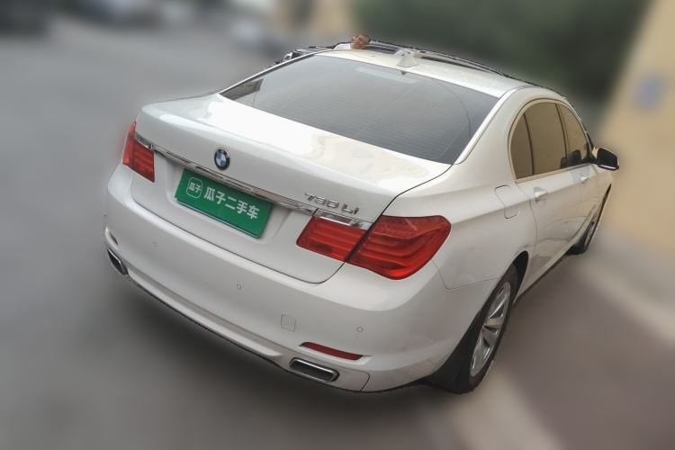 Used BMW 7 Series 2011 730Li Elegant Model Rear Right 45 Deg