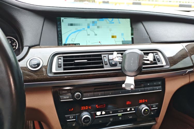 Used BMW 7 Series 2011 730Li Elegant Model Audio And AC Panel