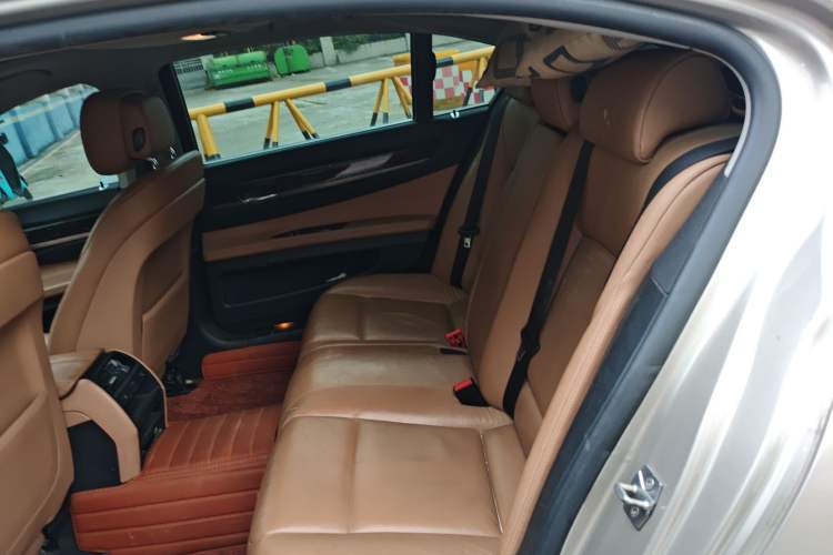 Used BMW 7 Series 2011 730Li Elegant Model Left Rear Seat