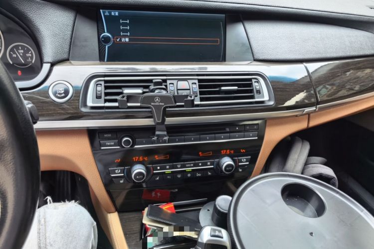 Used BMW 7 Series 2013 730Li Luxury Model Audio And AC Panel